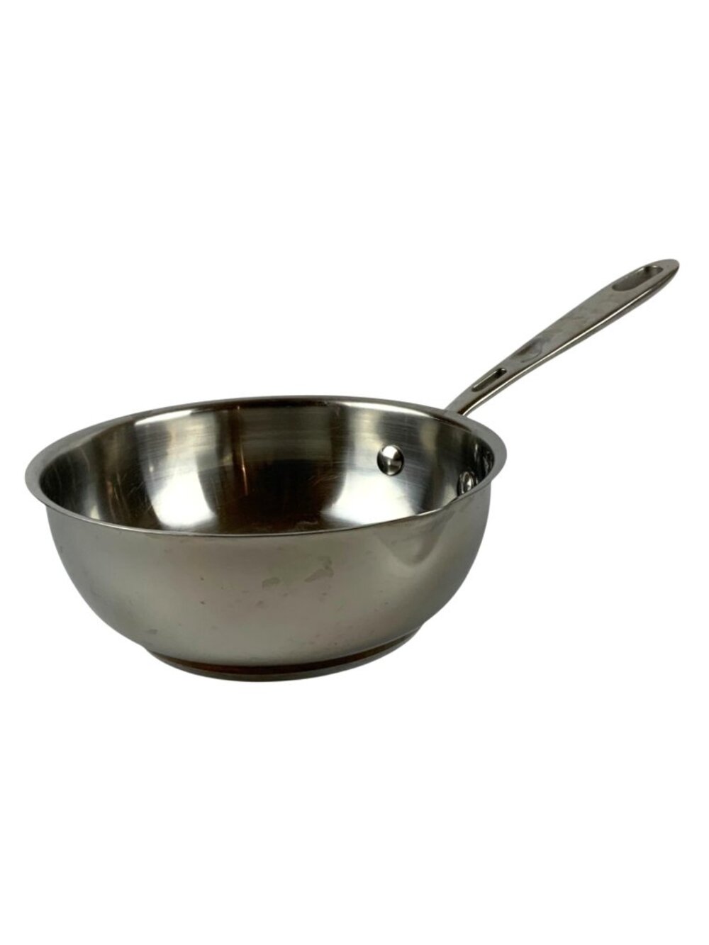 Emeril Stainless Steel 1-Quart Saucepan Copper Core Pour Spout Handle NO LID